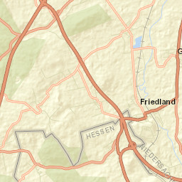 Friedland Street Map