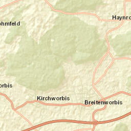 Breitenworbis Street Map