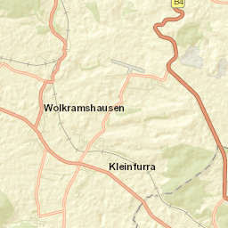 Wolkramshausen Street Map