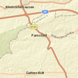 Farnstädt Street Map
