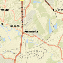 Dieskau Street Map