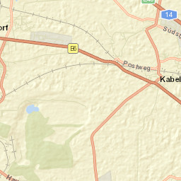 Gröbers Street Map