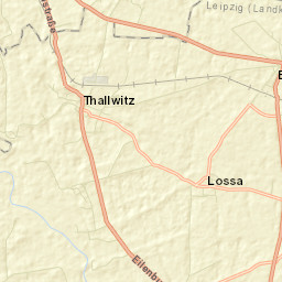 Thallwitz Street Map