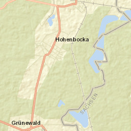 Hohenbocka Street Map