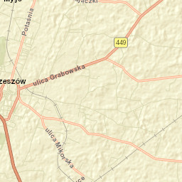 Ostrzeszów Street Map