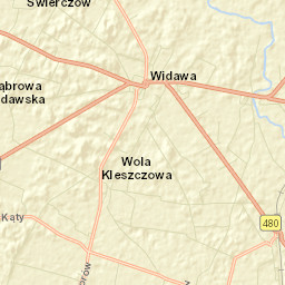 Widawa Street Map