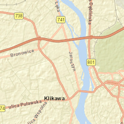 Puławy Street Map