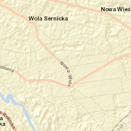 Wola Sernicka Street Map