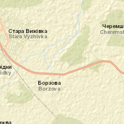 Stara Vyzhivka Street Map