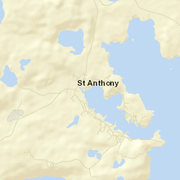 St. Anthony Street Map