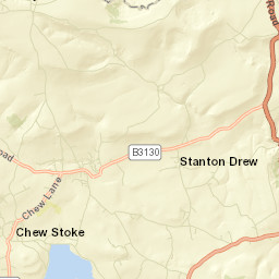 Chew Magna Street Map
