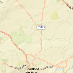 Bradford-on-Avon Street Map