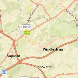 Lightwater Street Map