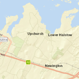 Lower Halstow Street Map