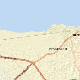 Birchington-on-Sea Street Map