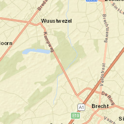 Wuustwezel Street Map
