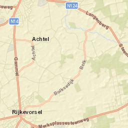 Rijkevorsel Street Map