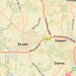 Hapert Street Map