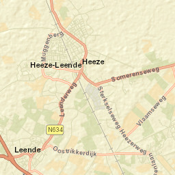 Heeze Street Map