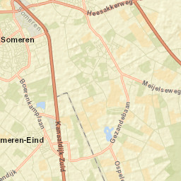 Someren-Eind Street Map