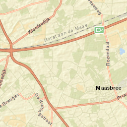 Maasbree Street Map