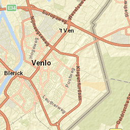 Venlo Street Map