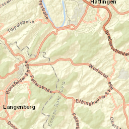 Hattingen Street Map