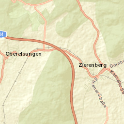Zierenberg Street Map