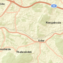 Uder Street Map
