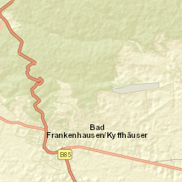 Bad Frankenhausen Street Map