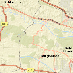Schkeuditz Street Map