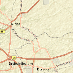 Taucha Street Map