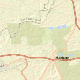 Machern Street Map