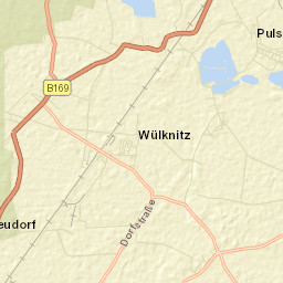 Wülknitz Street Map