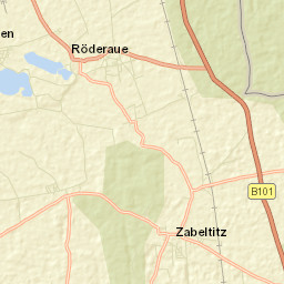 Zabeltitz Street Map