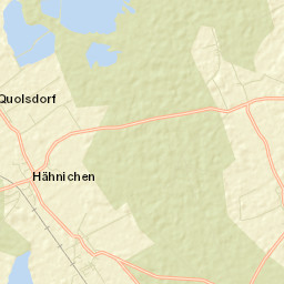 Hähnichen Street Map