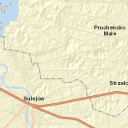 Sulejów Street Map