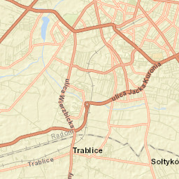 Trablice Street Map
