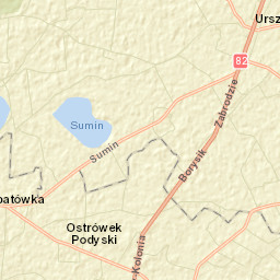 Urszulin Street Map