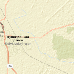 Kulykivka Street Map