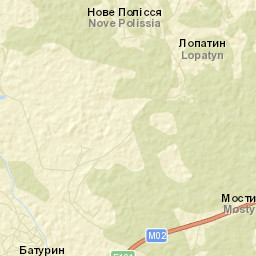 Baturyn Street Map