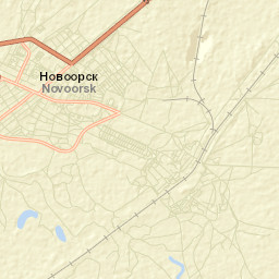 Novoorsk Street Map
