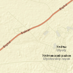 Ulety Street Map