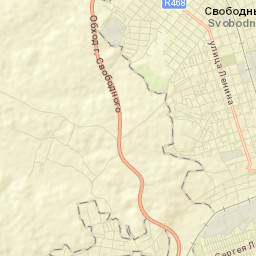 Svobodnyy Street Map