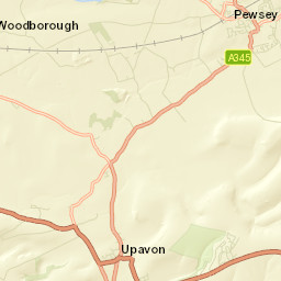 13-19 High Street, Upavon, Pewsey, Wiltshire Street Map