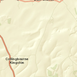 Collingbourne Kingston Street Map
