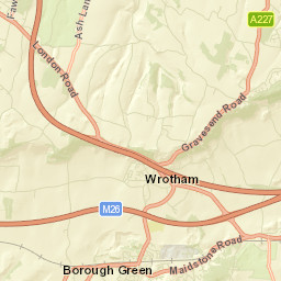Wrotham Street Map