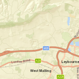 West Malling Street Map