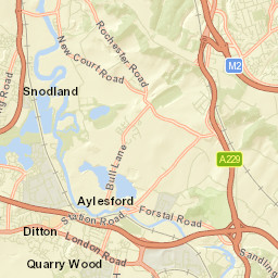 Aylesford Street Map