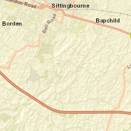 Sittingbourne Street Map